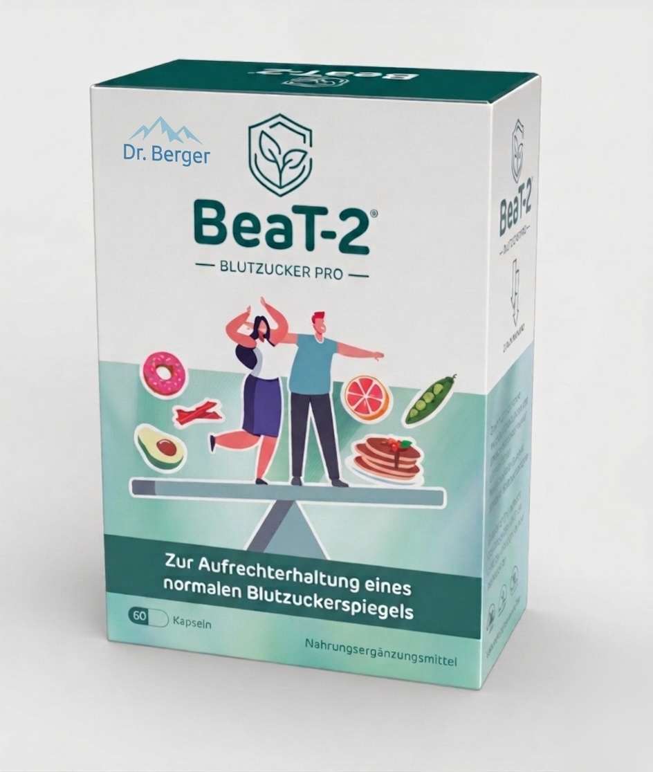 BeaT-2 Blutzucker Pro von Dr. Berger – Beispiel aus dem Sanicura Großhandelssortiment