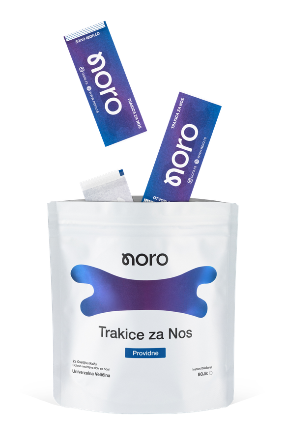 NORO Nasenpflaster, Packung mit 30 Stück